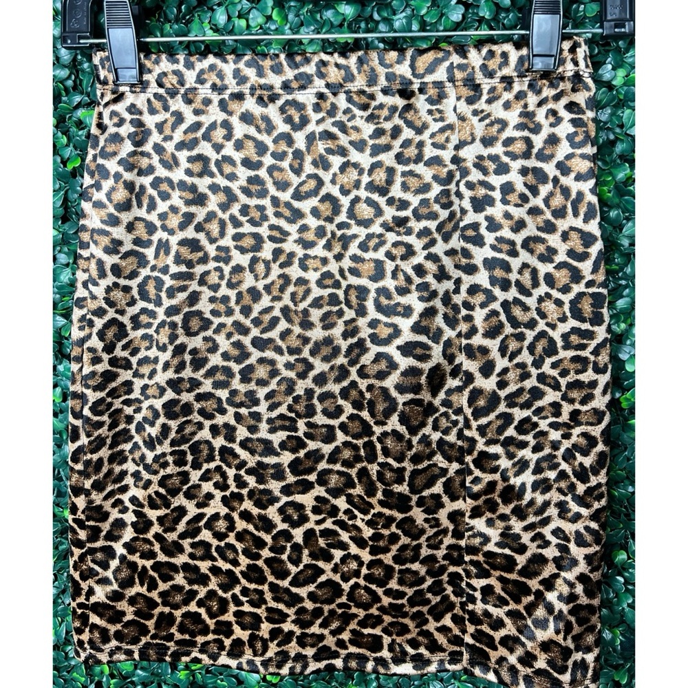 Leopard Print Women's Skirt